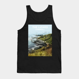 The Lizard Cornwall. Cornish gift. Travel poster. Tank Top